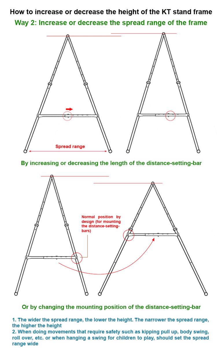 Free Standing Pull up Bar Foldable | PullupBarkt